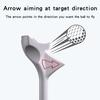 10Pcs Golf Tees Wear Resistant Portable Oblique Insertion Decrease Friction Professional Increase Distance Compact 10 Degrees Golf Ball
