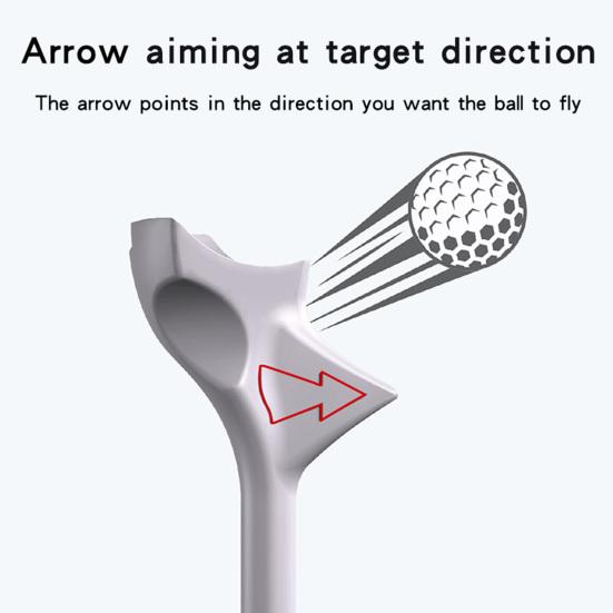 10Pcs Golf Tees Wear Resistant Portable Oblique Insertion Decrease Friction Professional Increase Distance Compact 10 Degrees Golf Ball