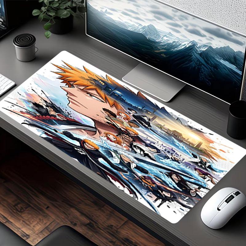 BLEACH Print Mouse Pad, for Keyboard Pad Laptop PC Mat for Office Home Use, Desk Decor, Perfect Birthday Gift for Gamers