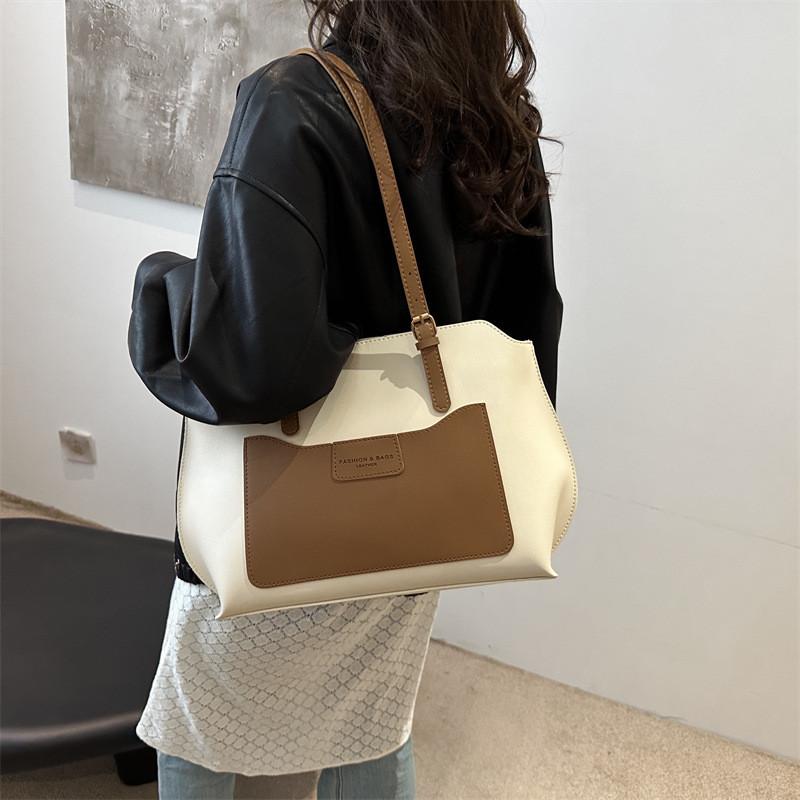 Trendy 2024 New Design Casual Shoulder Tote Bag Stylish Vintage Aesthetic Simplicity