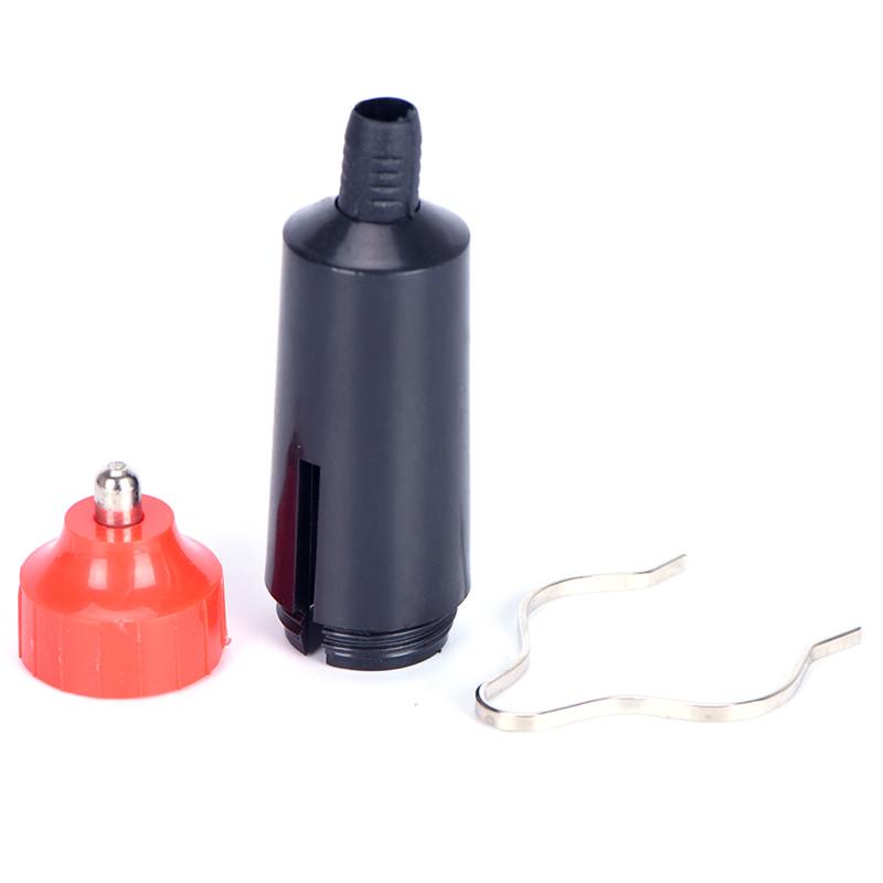 Replacement DC 12V Car Male Socket Plug Connector Black Hot