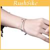 Trendy Silver Plated Water Drop Jewelry Set Complete With Bracelet Necklace Earrings And Ring For Stylish Women