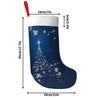 Christmas Decoration Fireplace Hanging Stocking1pc 44.96 X 27.94 Cm Christmas Tree Christmas Socks, Holiday De