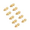 10 Pcs M3 Ball Head Screw Brass Fixing Spherical Screws for 1/10 1/24 1/18 Model Car