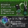 ENTH Golf Ball Case [for 2] 1000D Heavy Duty Green Fork Golf Marker Hat Clip 4 Piece Set Competition Prize Present Gift