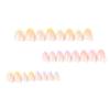 Nail Sticker Summer Multi-color French Fresh Rainbow Wearable Nail Piece False Nails