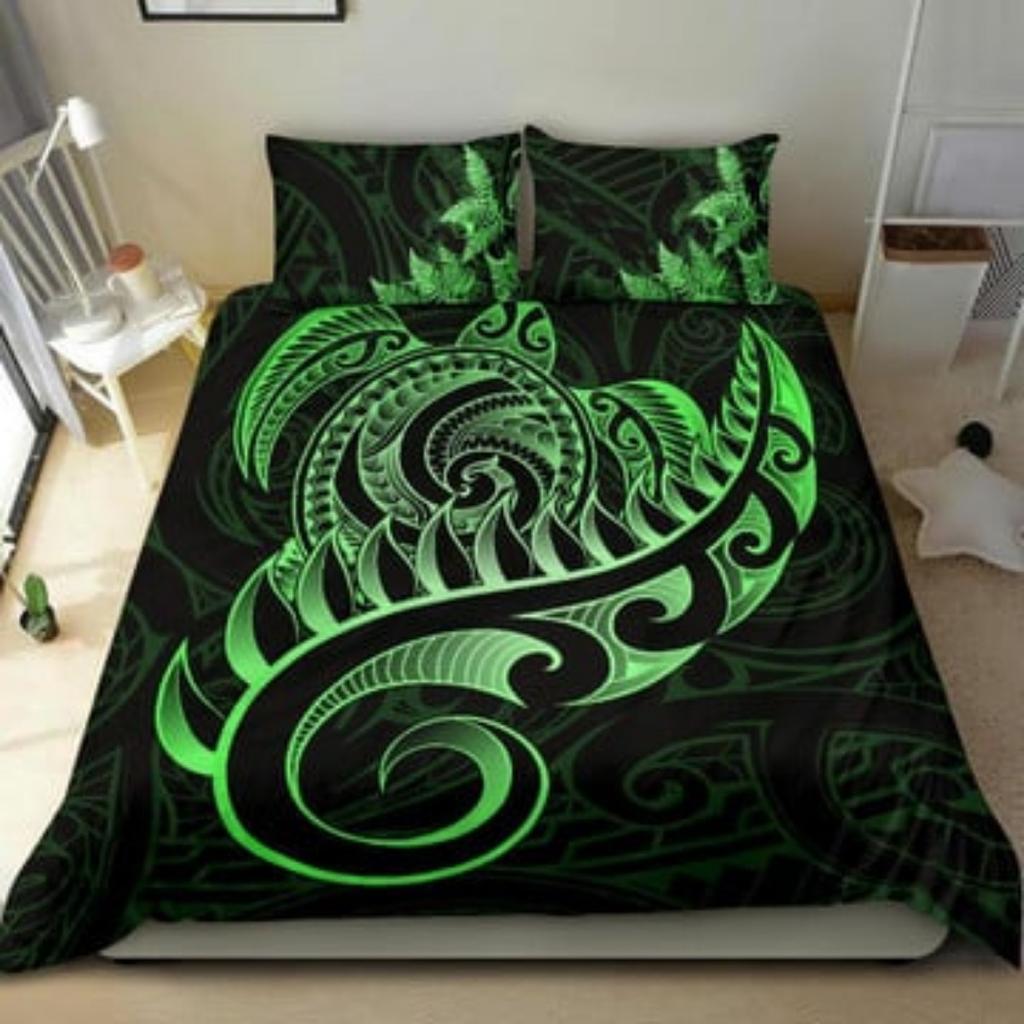 Bedroom Decor Tmarc Tee New Zealand Home Bedding Set - Aotearoa- Fern Tattoo Pillowcase