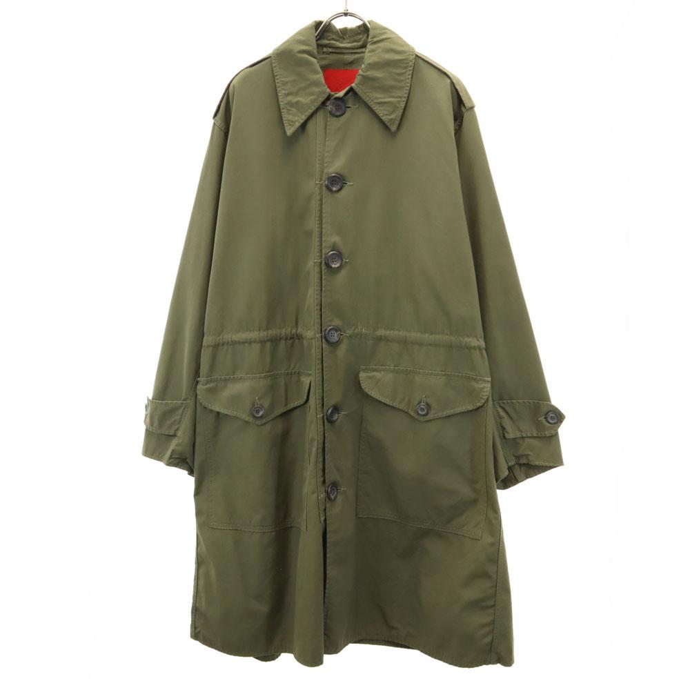 0000 Long Sleeve Military Coat Khaki Men's Used