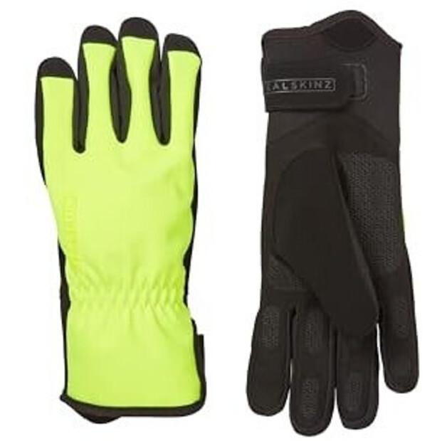 Велоперчатки SealSkinz Bodham (черный/желтый) M
