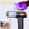 Powerful Suction Wireless Vacuum Cleaner Wet & Dry Portable Vacuum Cleaner  Car Use