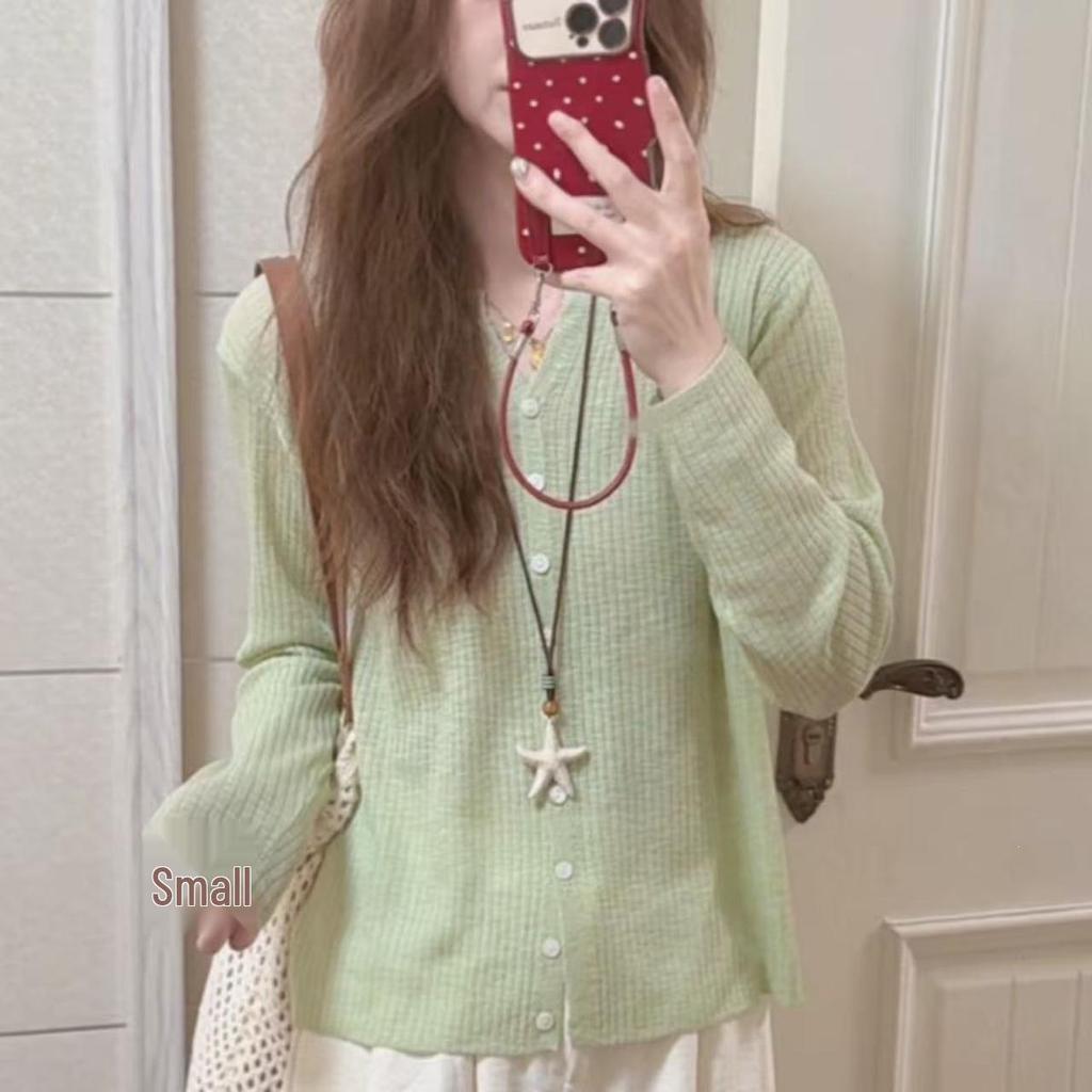 Women's Bamboo Linen Sun Protection Cardigan - Short, Long Sleeve, Lightweight, with Shawl Top for Summer.