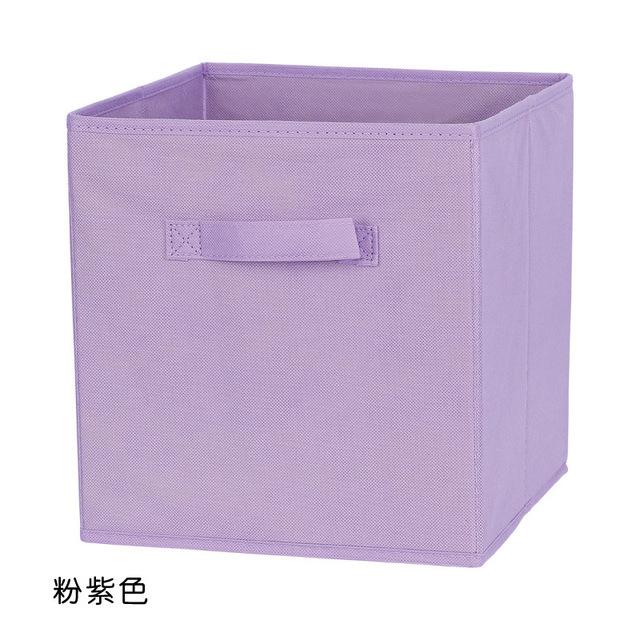 Collapsible Cube Storage Bin Non Woven Fabric Storage Box Home Supplies, Kid Toy Storage Organizer Cabinet Drawer Organization