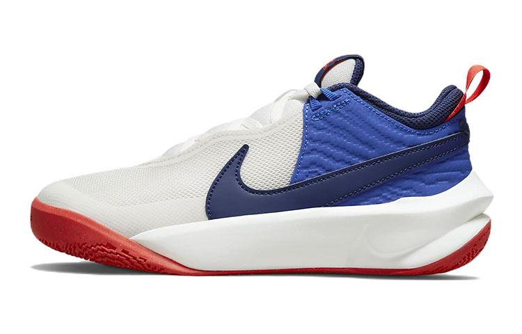 Nike Team Hustle D10 GS  White Game Royal  36