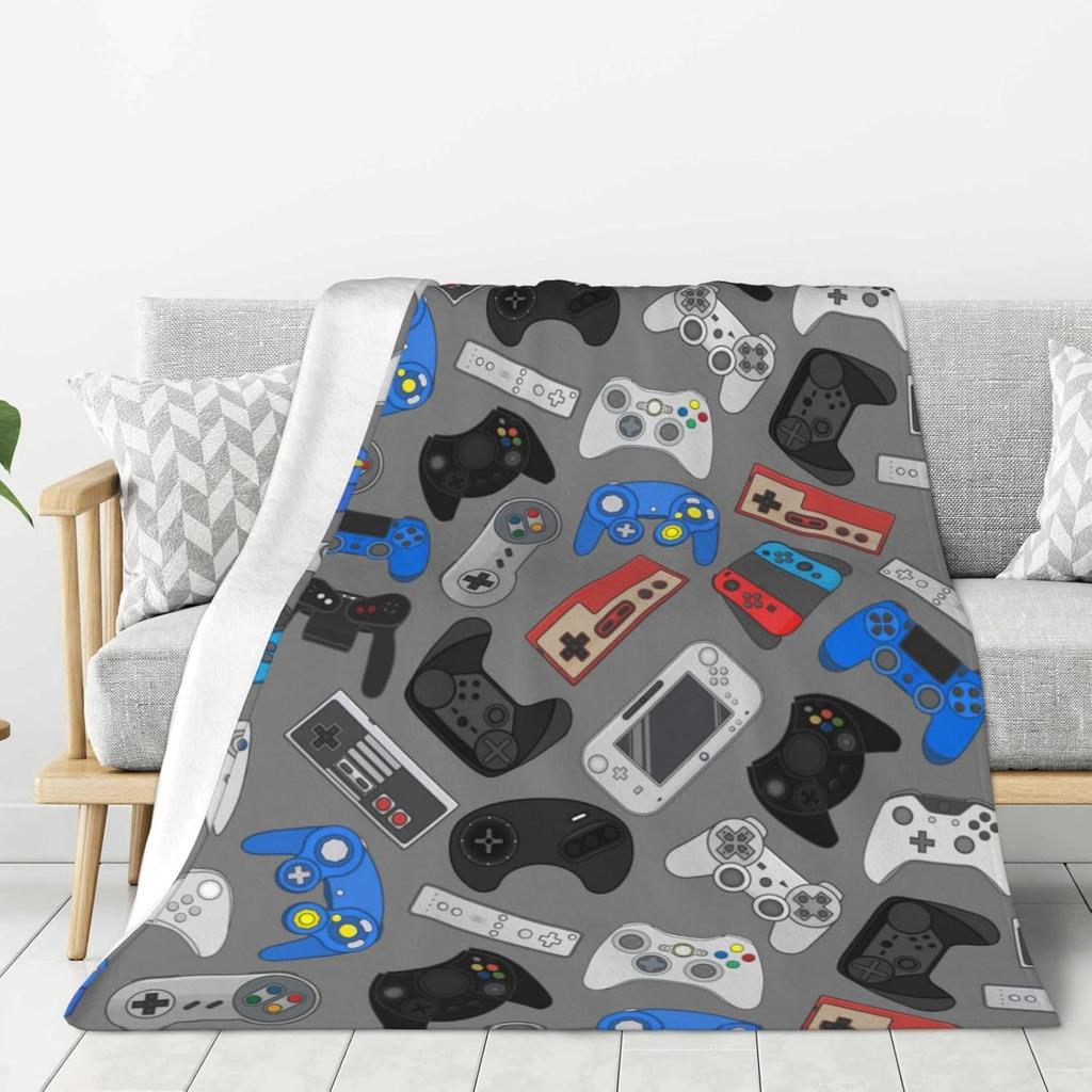 Corgi Dog Throw Blanket Lightweight Comfy Flannel UltraSoft Warm Blanket for Couch Bed Home Camping Travel Gifts X Inches