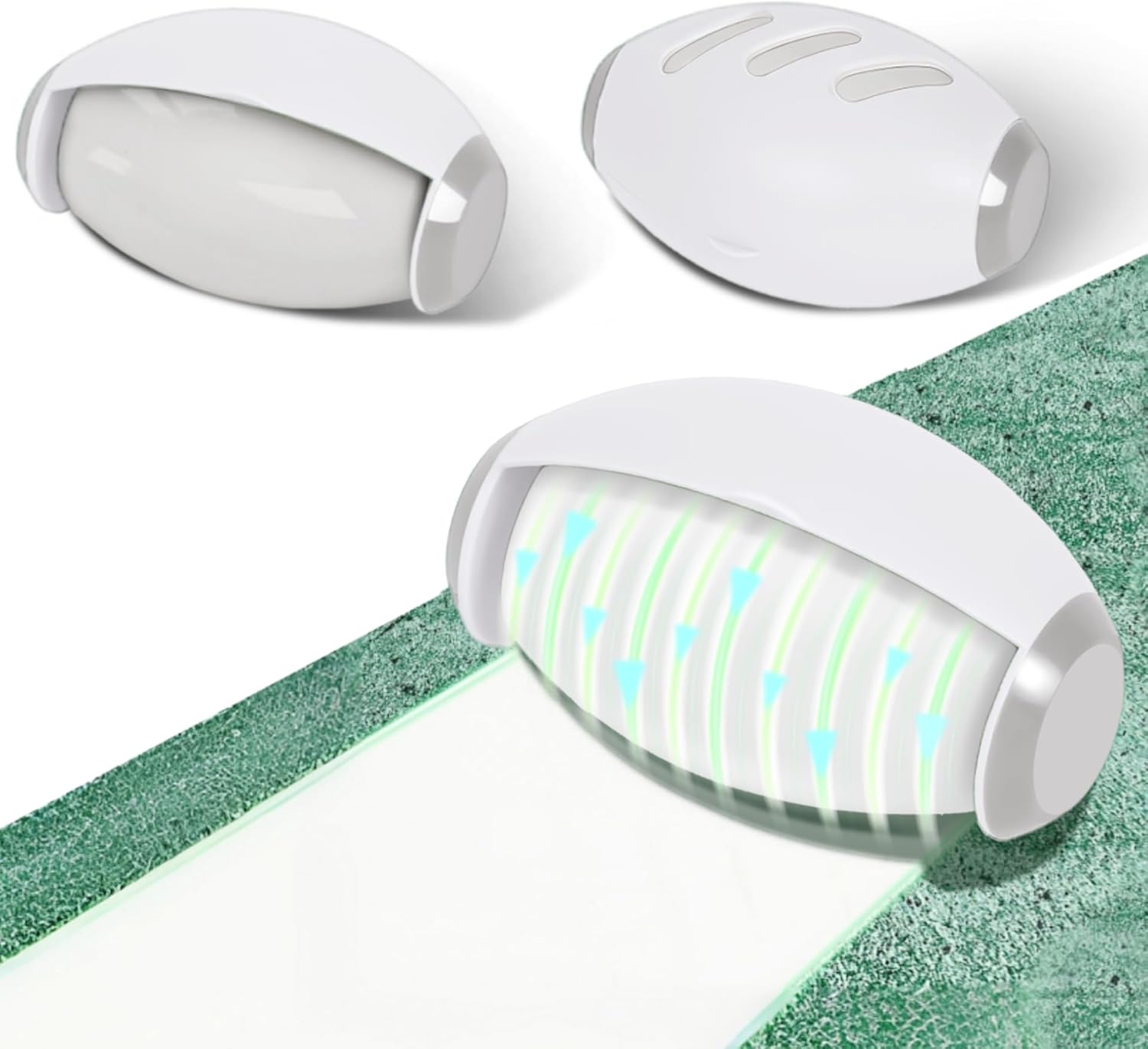 

Reusable Lint Roller for Pet Hair Extra Sticky, Portable Home Travel Washable Lint Roller ,ForestGreen-MediumAquamarine,2.559in*3.94in 2.559in*3.94in