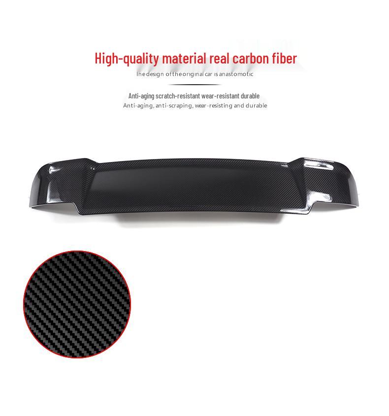 2022 Land Rover Defender 110 No-Drill Carbon Fiber Tail Wing Roof Modification