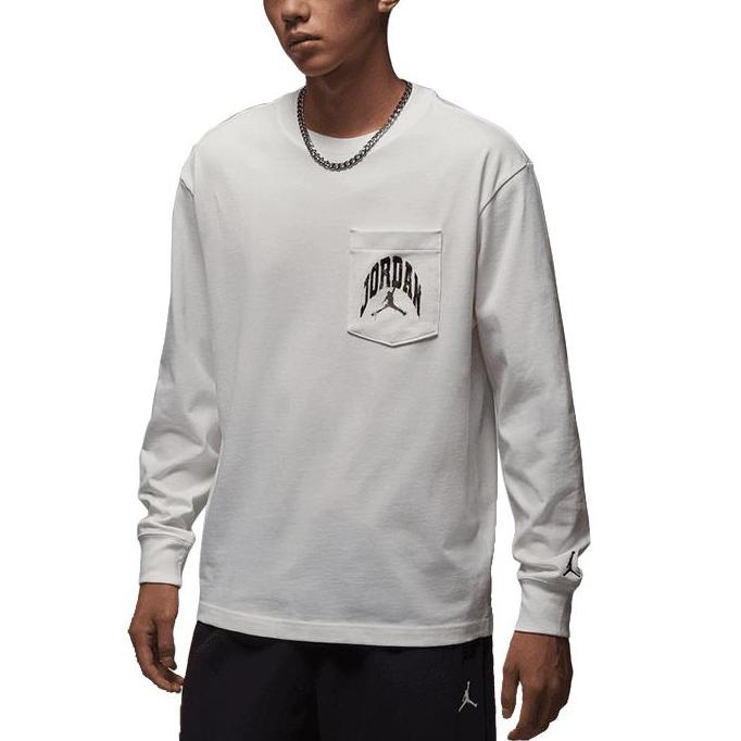 New Jordan T Shirts Men's White HV4568-133