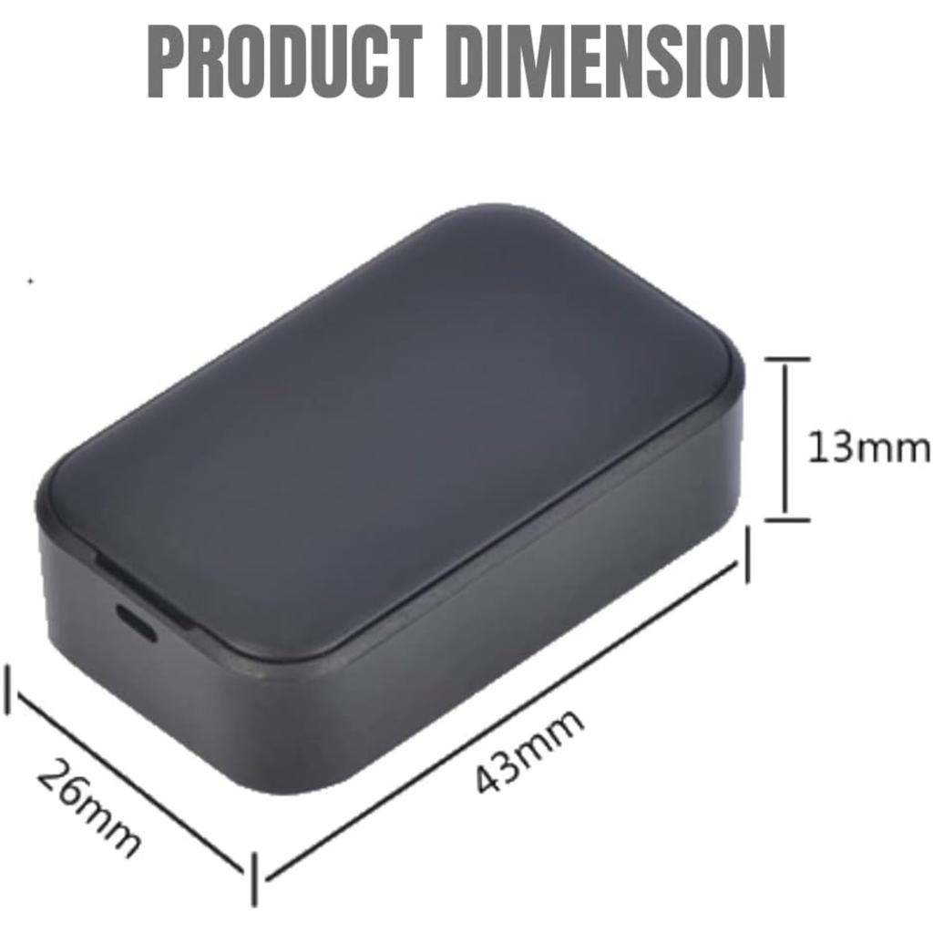 GPS Tracker- Mini Voice Activated Recorder Real Time Audio Recording WiFi/GSM