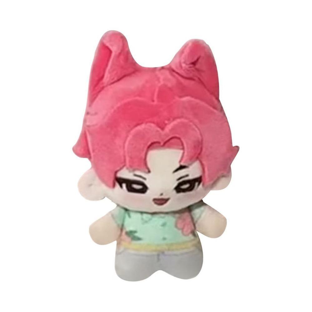 Kpop Demon Hunters Saja Boys Plush Toy Cute Soft Jinu Mystery Romance Baby Abby Plushie Desk Decor Stuffed Cotton Doll Fans Gift