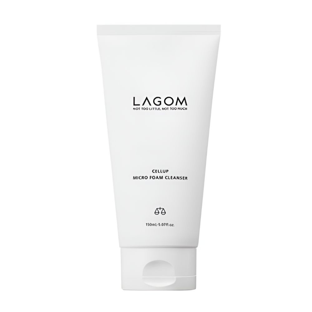 Lagom Cellup Micro Foam Cleanser Gentle Deep Cleansing Facial Cleanser 150ml