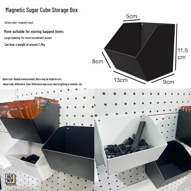 Muji-Style Magnetic Storage Rack & Accessories for Whiteboards, Doors & Refrigerators