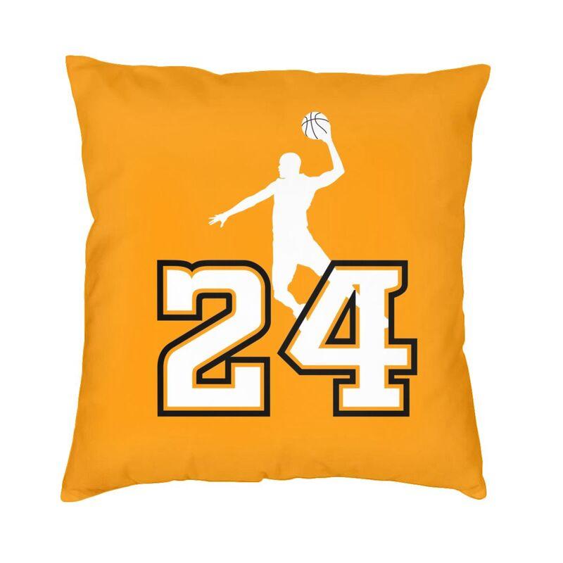 

Basketball Legends Cushion Cover 40x40 Soft Jersey Pattern Throw Pillow Case for Sofa Car Square Pillowcase Home Decorative 30x30cm