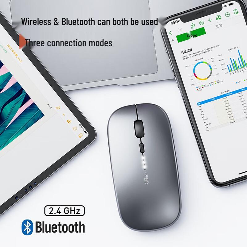 Inphic M1 PRO Wireless Tri-Mode Rechargeable Mouse