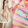 8pcs For Patchwork Sewing 25X20cm Pink Floral DIY Cotton Fabric Bundle Clothing Crafts Sewing Supplies 50*40cm