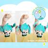 Punct Original Hatsune Miku Coadă Dublă Rotativă Săritură Pornire prin Tragere Pandantiv Păpușă Fufu Interesantă Păpușă Trendy Cadouri de Ziua de Naștere