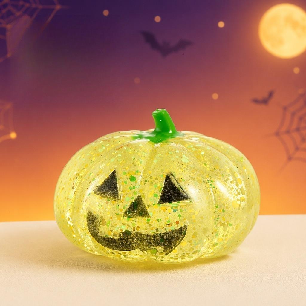 Squishy Maltose Halloween Pumpkin Stress Ball Fidget Sensory Toy For Adhd  Slow Rebound Squeeze Toy Adults Halloween Gift