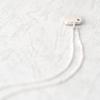 Cloud-jewelry Apple & Sapphire Necklace, Sterling Silver 925, September Birthstone [Comes with Wooden Gift Box] PLN-4s
