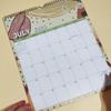 2026 Calendar 18 Months Runs From July 2025 To December 2026 with Hanger Thick Paper Spiral Binding Turn The Page Design