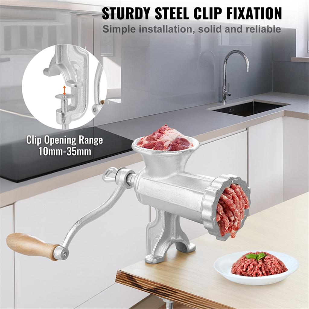 2025+ Manual Mini Meat Mincer Food Processor Grinder Portable Chopper Blender Steel for Beef Fish Home