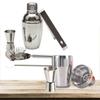 Steel 550ml Stainless Cocktail Shaker Set Wine Filter Cocktail Spoon Ice Tongs