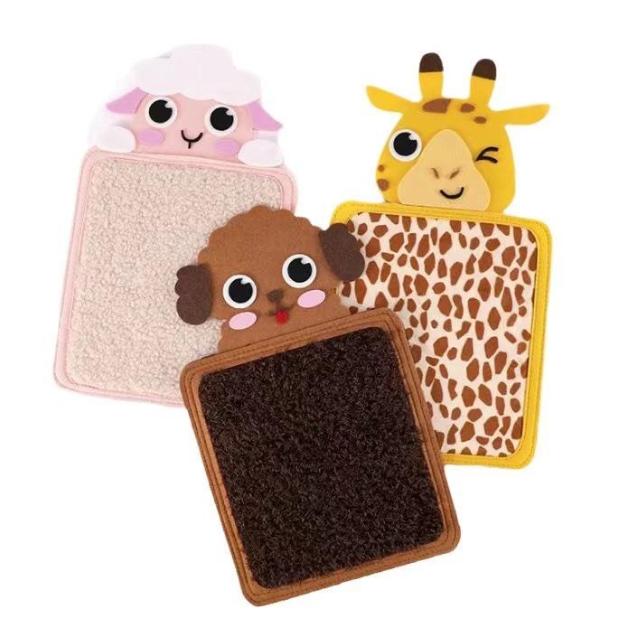 Infant Sensory Puzzle Mat for Hand-Eye Coordination and Texture Exploration