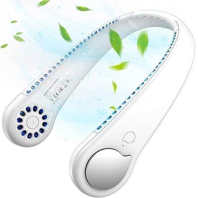 Silent Neck Fan - BOOLING - 3 Speeds - 78 Air Outlets - White