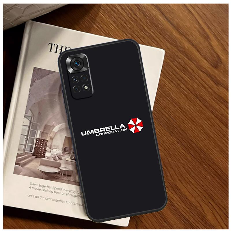Umbrella Corporation Case For Xiaomi Redmi Note 13 11 10 9 8 12 Pro Plus 12S 11S 10S 9S 10A 9C 10C 12C 13C Funda