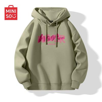 MINISO Men's Premium Oversized Hooded Sweatshirt