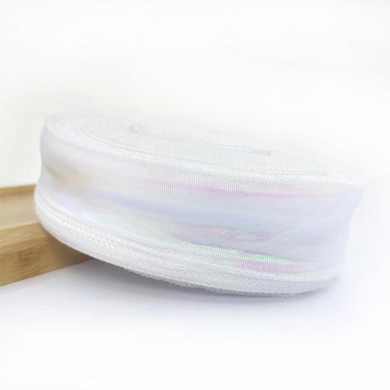 Iridescent Fishtail Yarn Ribbon for DIY Cake Decor & Gift Wrapping