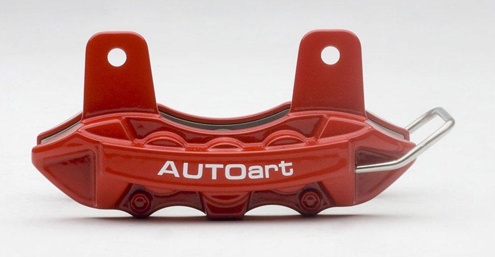 AUTOartDESIGN Brake Caliper Name Card Holder Finished (Red, Product)