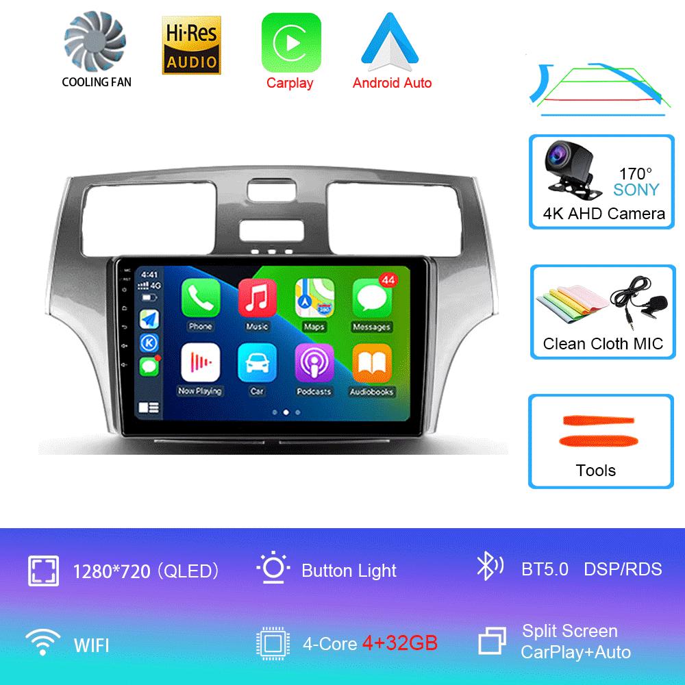 

Автомобильное радио Android 14 Carplay Auto для Lexus ES300 ES330 XV30 ES250 2001-2006 2Din DVD Мультимедиа Видео Плеер Carplay GPS Стерео
