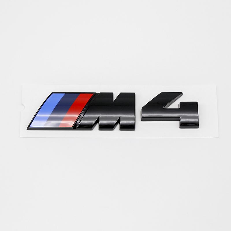 3D ABS M Logo Car Rear Trunk Emblem Badge Sticker For BMW M M1 M2 M3 M4 M5 M6 M7 M8 E46 E36 E34 F10 E90 F30 E60 E53 E30 E92 E87 LNJ0