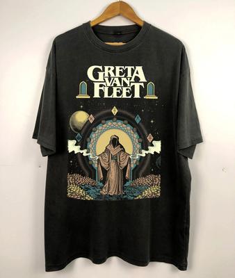 Greta Van Fleet Rock Band World Tour 2026 Unisex T-Shirt Cotton Full Size PP757