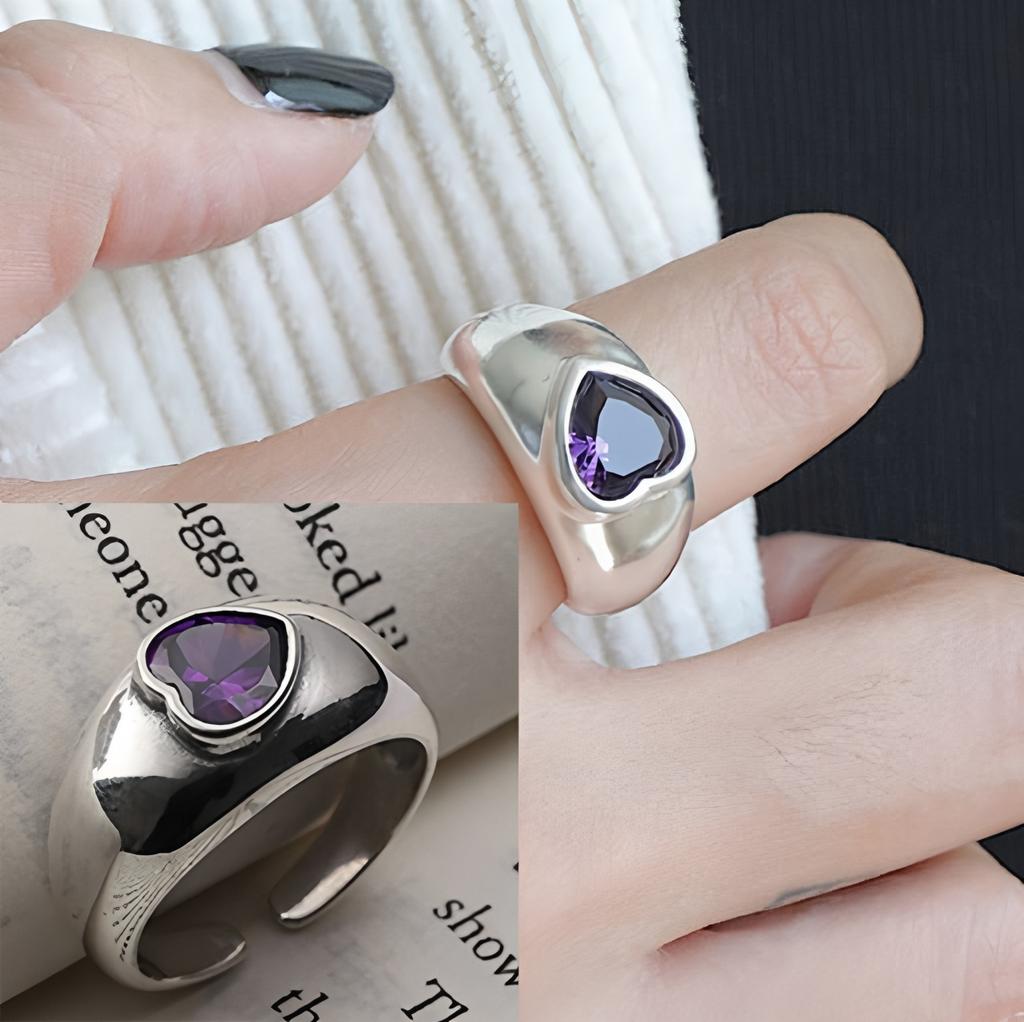 PANJBJ 925 Sterling Silver Golden Flower Rings For Women Drip Glaze Plant Irregular Adjustable Sweet Jewelry Gift Dropshipping