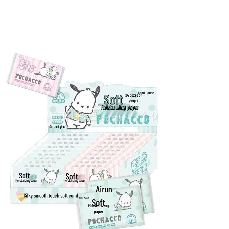 Sanrio Vlhčené ubrousky pro miminka a kojence, Jemné jako obláček, Přenosné malé balení