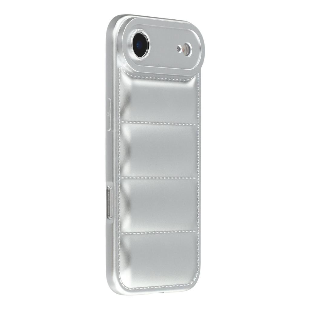 For iPhone Air TPU Case Down Jacket Design Shock-Absorbent Phone Protector