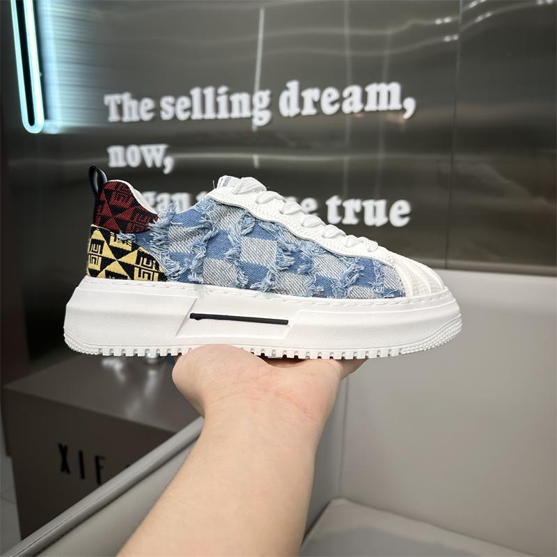 New high-end casual shoes autumn new thick baseplate shoes niche lightweight trendy shoes bm