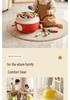 Mushroom Stool - Cute Children's Shoe Changing and Side Table Stool for Home Entrance and Hallway.