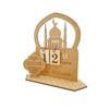 Advent Calendar Wooden Countdown Calendars Decorations For Home, 30 Days Til Eid, Ramadans Gift For Kids, Ramadans And Eid Decor