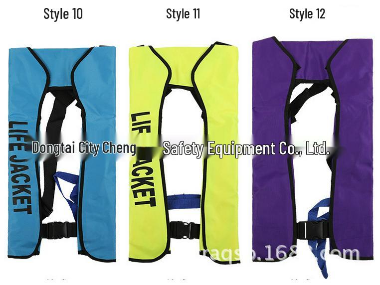 Portable Automatic Inflatable Life Jacket for Adults: Ideal for Fishing, Boating, and Aviation